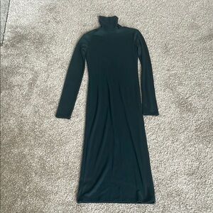 Forever21 Dark Green Midi Dress
